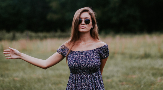de jurk met smock werk